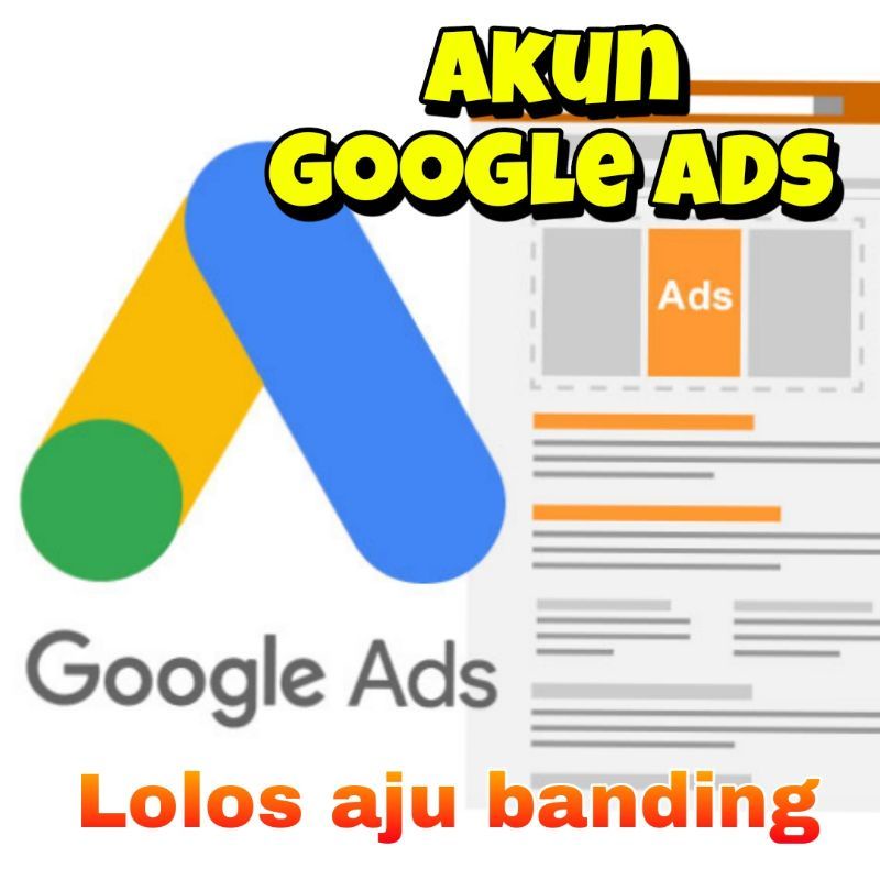 Jual Akun Google Adwords Ads Aktif Siap Pakai | Shopee Indonesia