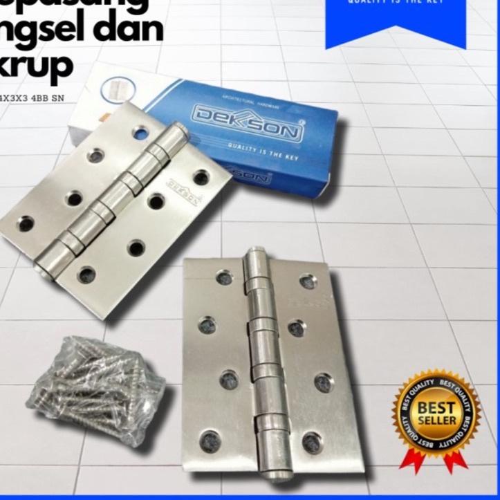 Jual Vva Promo Engsel Inc Dekkson Tebal Staiess Steel Harga Promo Engsel Dekkson Inchi