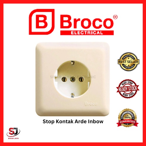 Jual Stop Kontak Arde Broco Stop Kontak Tanam Broco Stop Kontak Ib Broco Stop Kontak Broco