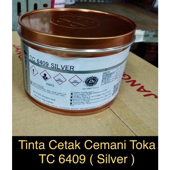 Jual Tinta Cetak Tc Silver Cemani Toka Shopee Indonesia