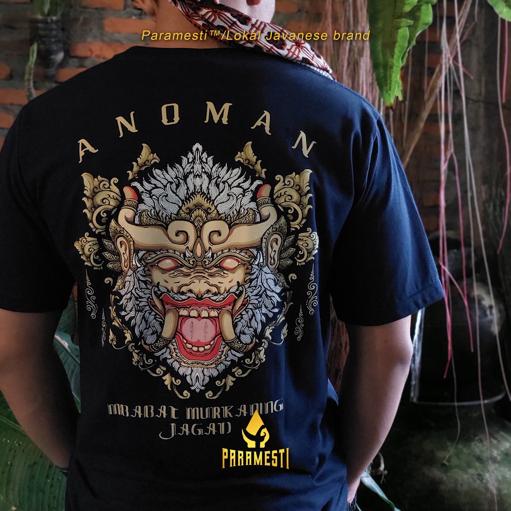 Jual Paramesti Kaos Jawa Wayang Anoman Kaos Jawa Shopee Indonesia