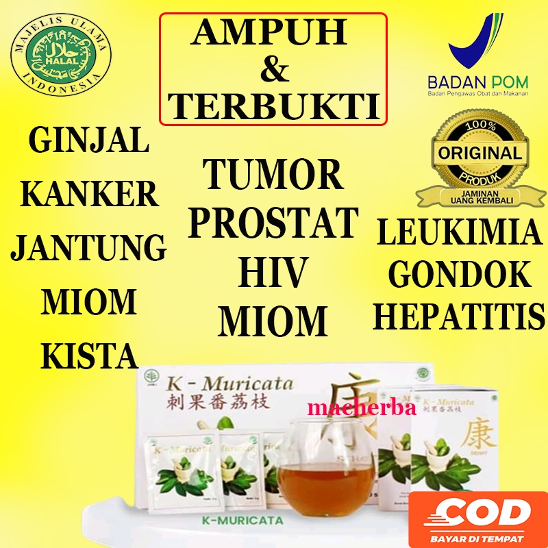 Jual PAKET HERBAL MAZON B K MURICATA 100% ORIGINAL DIJAMIN !!!! Jantung ...