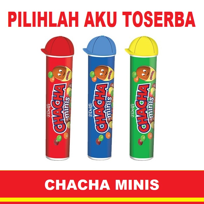 Jual CHACHA MINIS Tube Milk Chocolate - ( HARGA 1 PCS ) | Shopee Indonesia