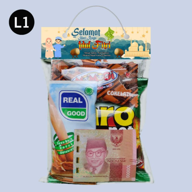 Jual Plastik Lebaran/Parcel Lebaran (ukuran 20 cm x 35 cm