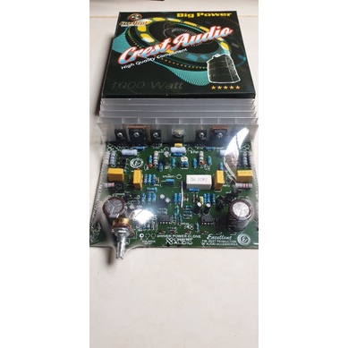 Jual KIT DRIVER POWER CREST AUDIO ,DRIVER POWER CLASS CREST AUDIO