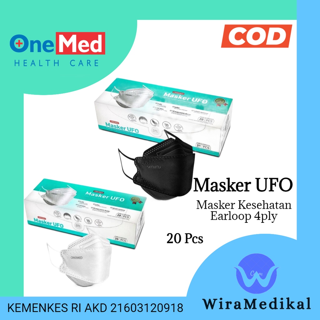 Jual Masker Onemed KF94 Masker Medis UFO Onemed Masker Medis | Shopee ...