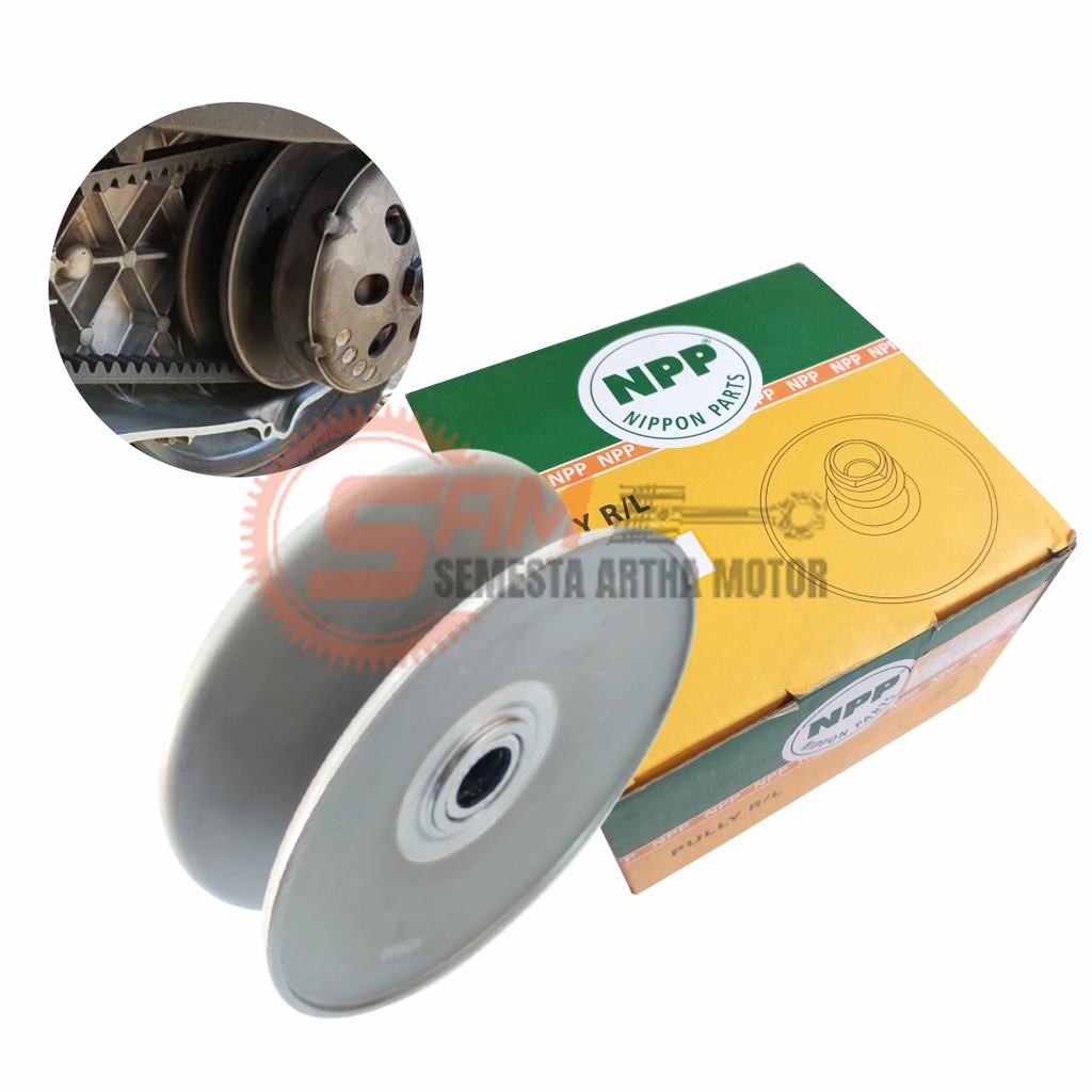 Jual NPP Ori Puli Vario 150 Pully Motor Matic Pulley Belakang Only ...