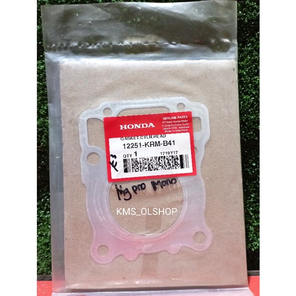 Jual Packing Block Atas Gasket Cylinder Head MEGAPRO MONO SHOCK VERZA ...