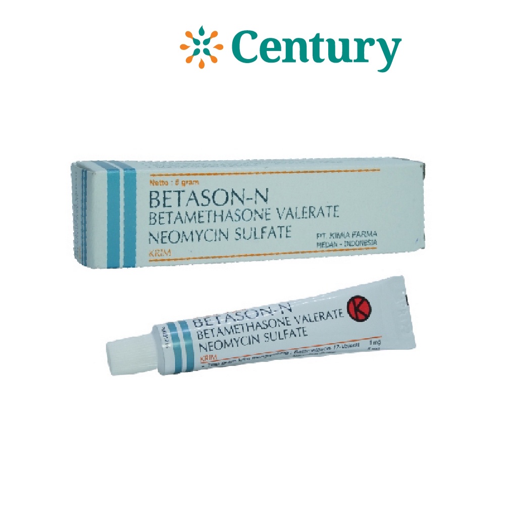 Jual BETASON N CREAM 5 GR / BETAMETHASONE / NEOMYCIN / GATAL / ALERGI ...