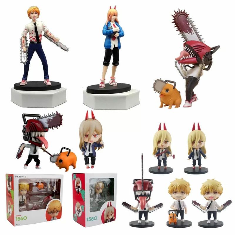 Just Funky Chainsaw Man Essstäbchen – 2er-Set, 22 Cm, Bambus, Offiziell Lizenziert, Anime-Merch