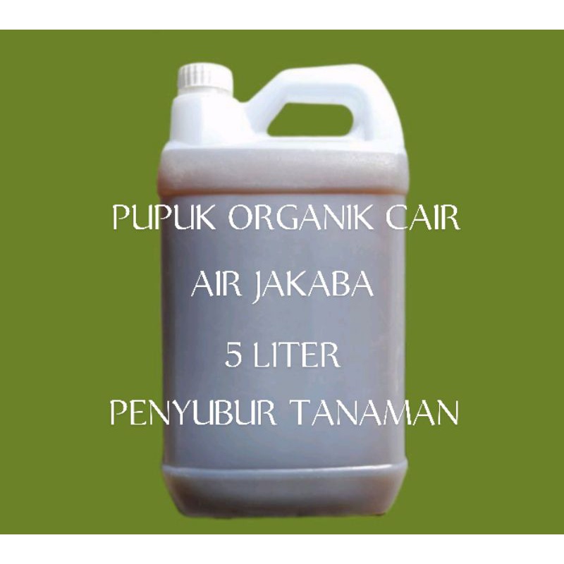 Jual PUPUK ORGANIK CAIR (POC) JAKABA 5 LITER PENYUBUR TANAMAN TERMURAH ...