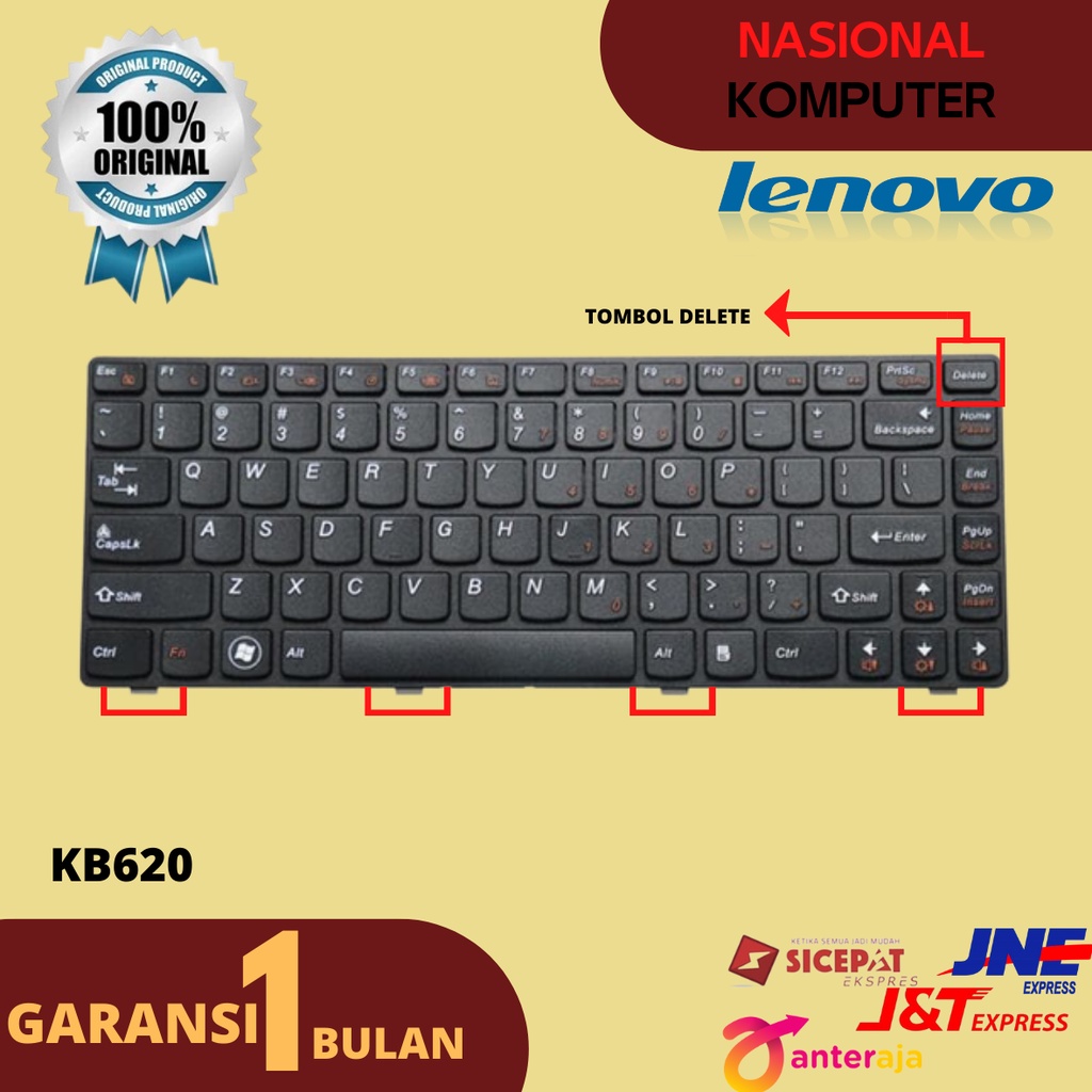 Jual Keyboard Lenovo G470 G475 B470 B475 B490 V370 | Shopee Indonesia