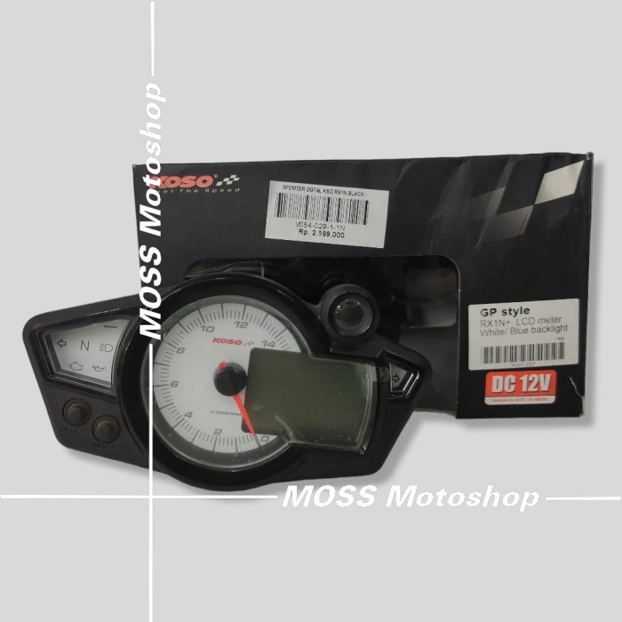 Jual SPEEDOMETER DIGITAL KOSO RX1N ORIGINAL SPIDO KOSO RX1N DIGITAL