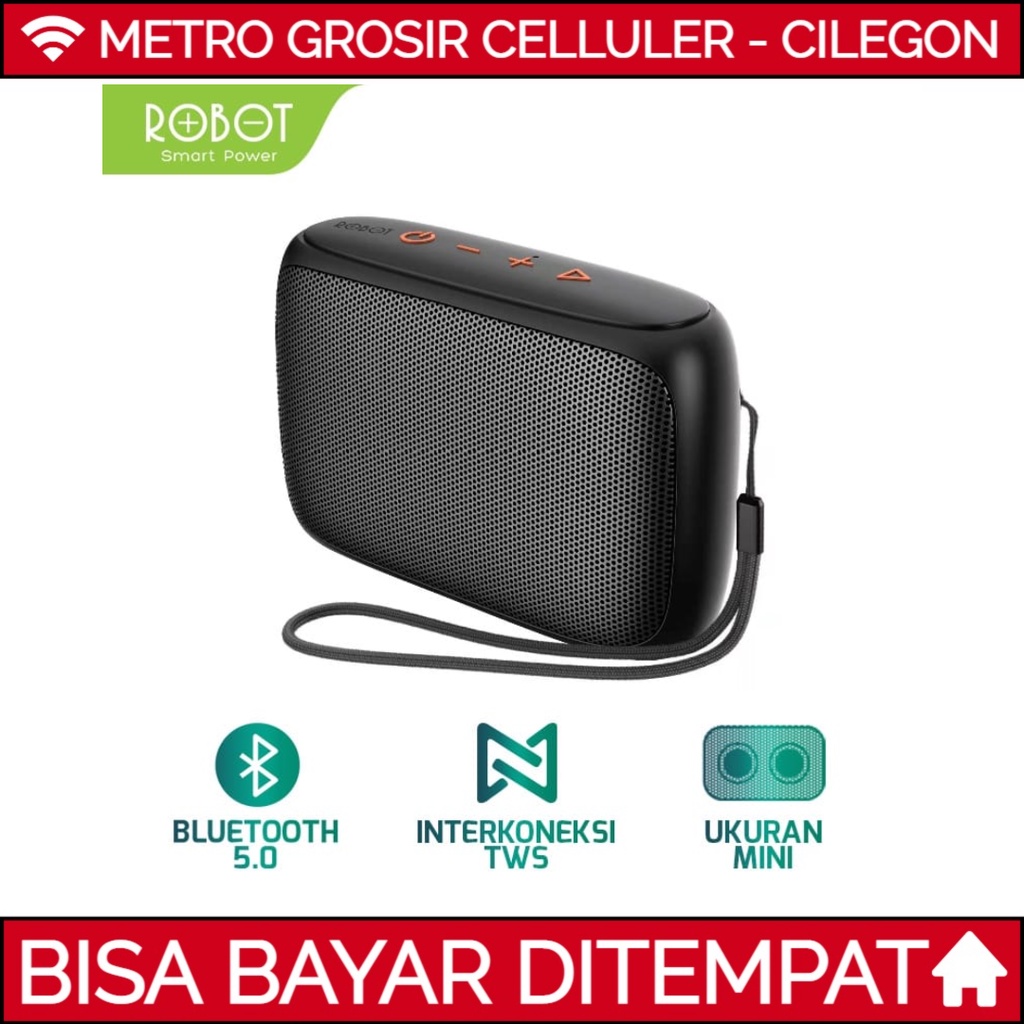 Jual ROBOT RB110 Speaker Bluetooth Portable Wireless Super Bass Mini ...