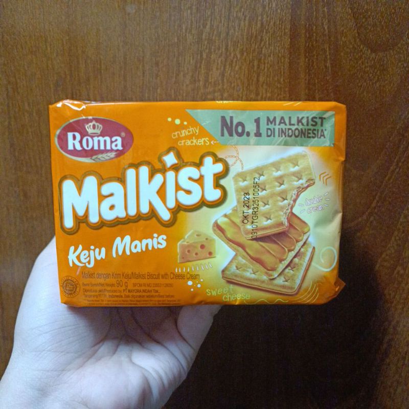 Jual Malkist Roma Keju Manis - biskuit roma - biskuit malkist baru ...