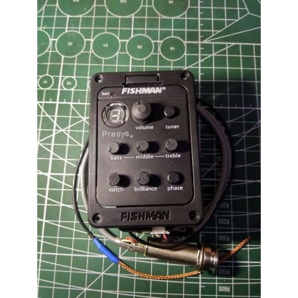 Jual Preamp Fishman Presys+ Equalizer pickup spul gitar akustik