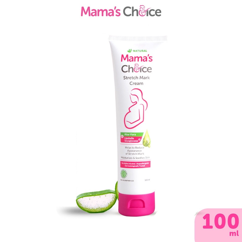 Jual Mama's Choice Stretch Mark Cream (Krim Anti Strechmark Aman untuk Ibu Hamil dan Menyusui