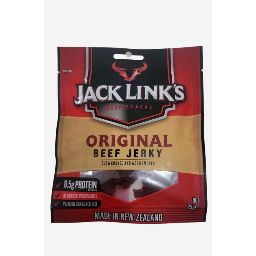 Jual Jack Link's Beef Snacks Original Beef Jerky 25gr Shopee Indonesia