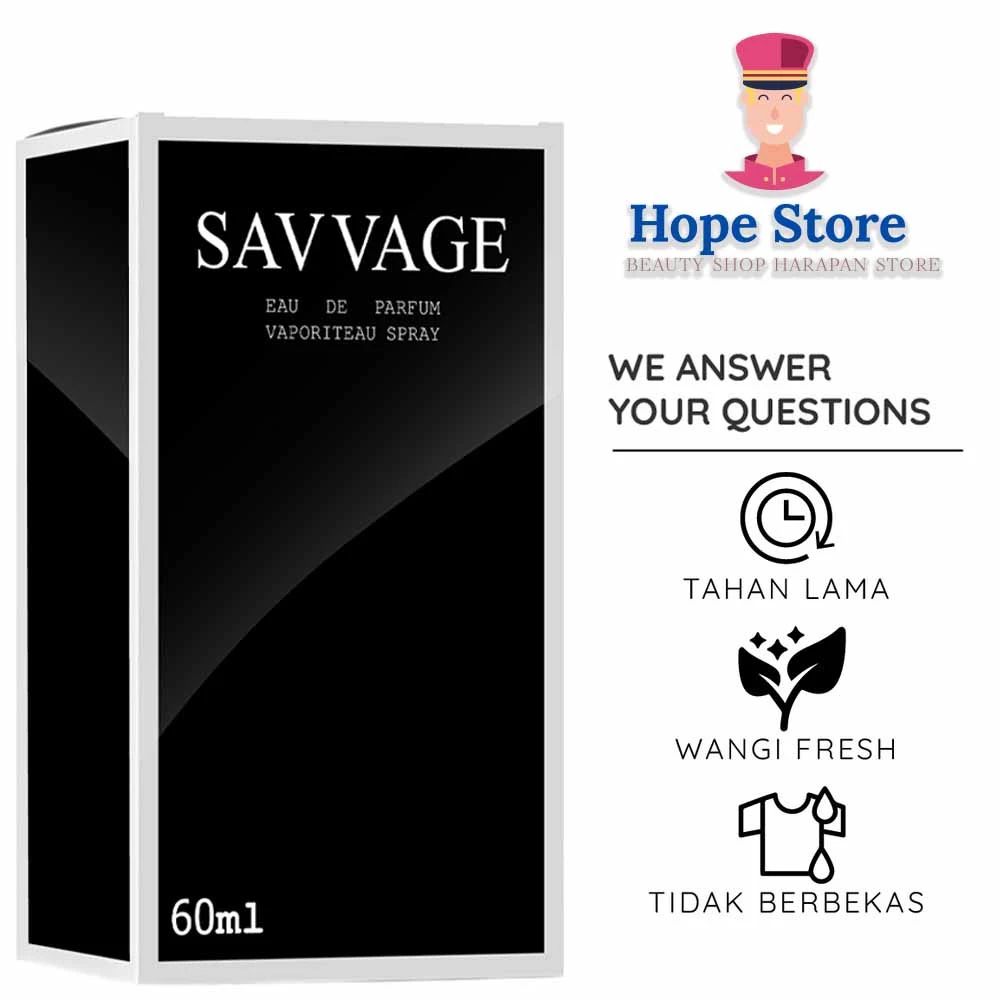 Hope Store - Parfum Pria Dan Wanita Premium 60ml Wangi Dan Tahan Lama | AutoStock