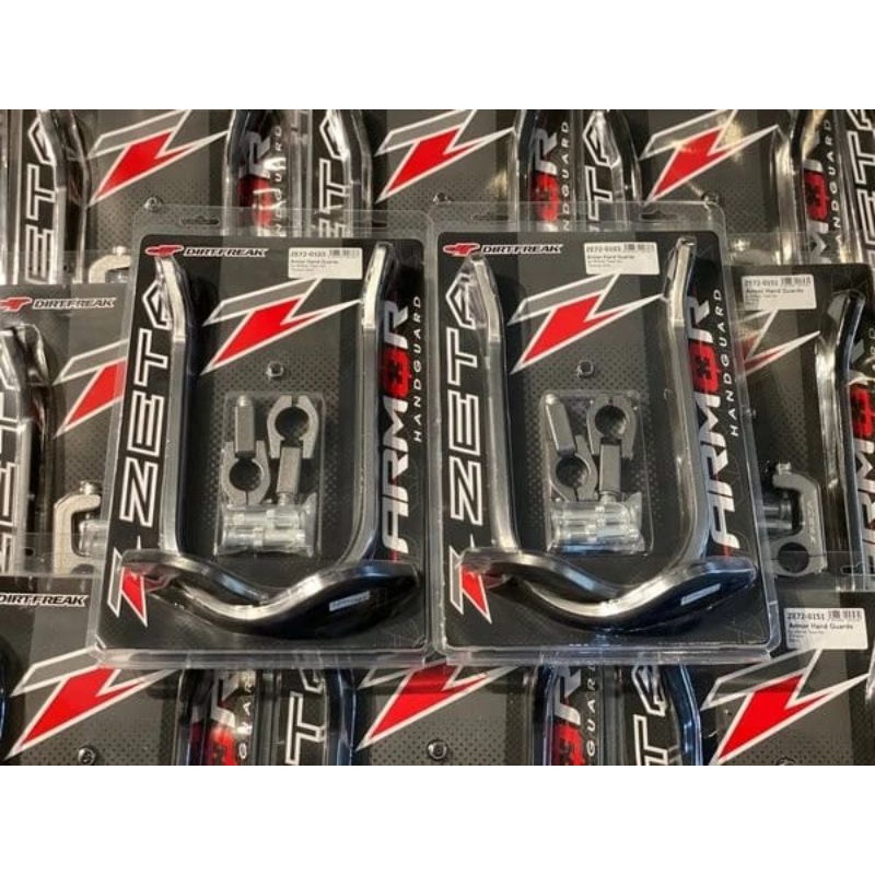 thumbnail image 2 of Zeta Hand Guard Mounts - Medium Side Type Armor For Motorcycle Hand Protection 2 of 5