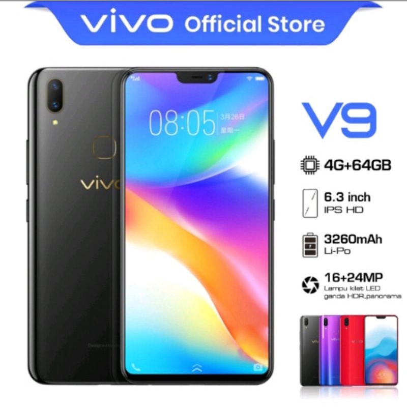 Jual Vivo V9 Ram 4/64 Second. | Shopee Indonesia