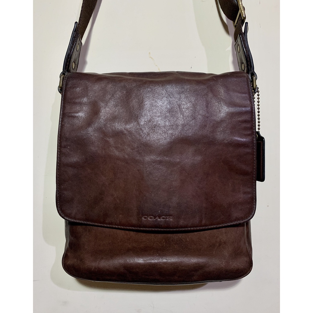 コーチ／COACH バッグ ショルダーバッグ 鞄 メンズ 男性 男性用レザー  