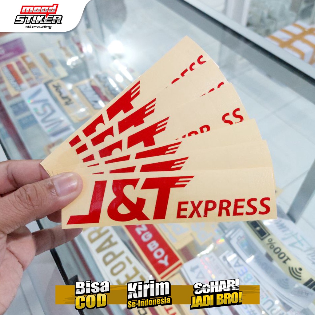 Jual Stiker Cutting Jnt Express Skotlet Shopee Indonesia