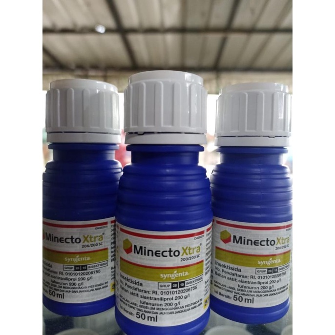 Jual INSEKTISIDA MINECTO XTRA syngenta 100% Original 200 SC - 50 ML ...