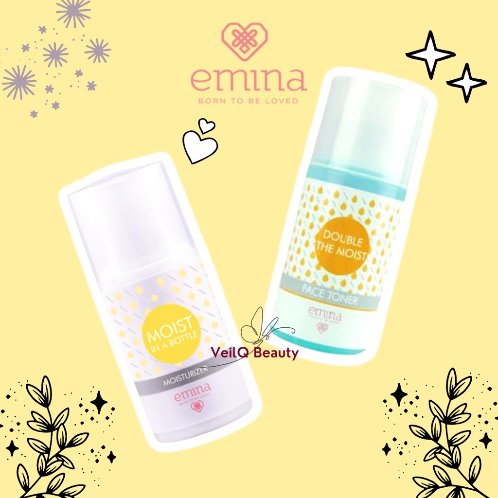 Jual Emina Moist In A Bottle Moisturizer Double The Moist Toner