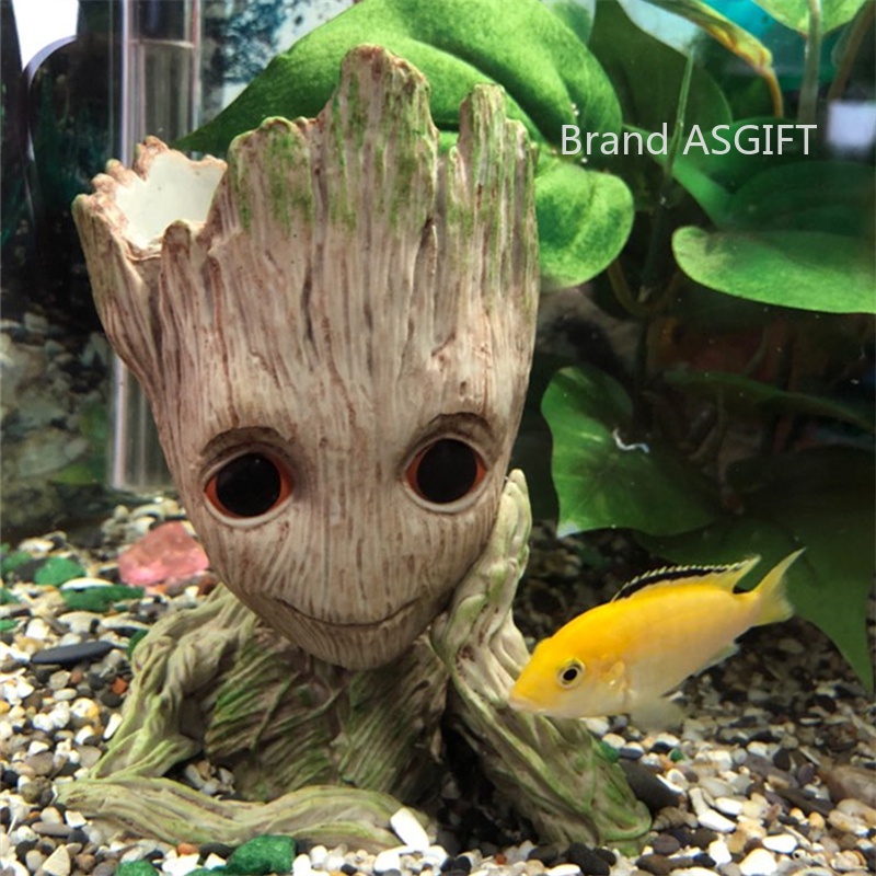Jual Hiasan aquarium new grood, dekorasi aquarium new grood