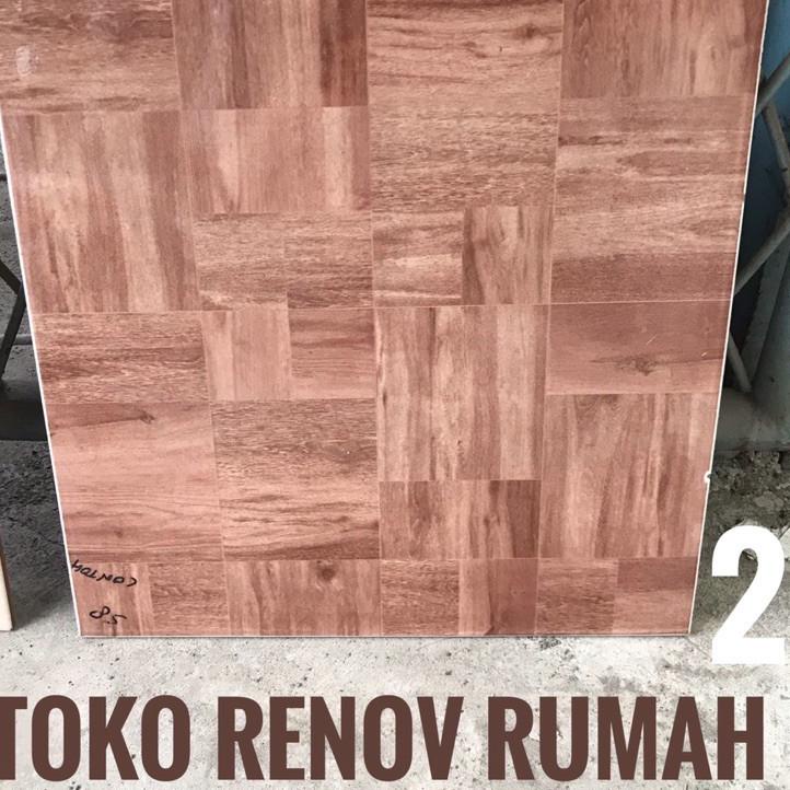Jual keramik lantai 40x40 cream (mengkilap)/ keramik 40x40 motif parkit