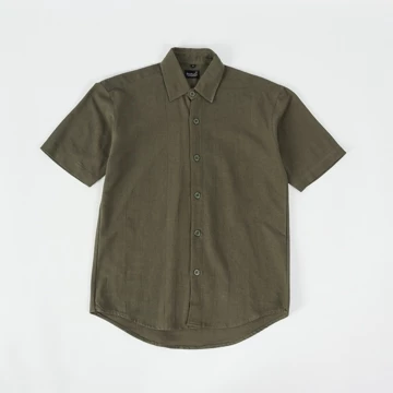 BEACHWELL Kemeja Pria Linen Katun Polos Premium Lengan Pendek Canggu Series All Varian