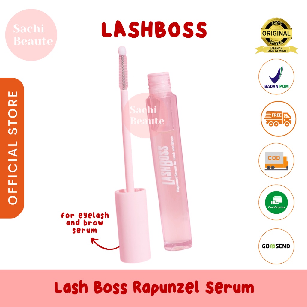 Jual Lash Boss Lashboss Rapunzel Serum For Lash And Brow Serum Penumbuh