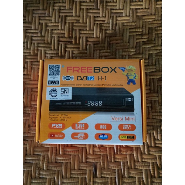 Jual SET TOP BOX FREEBOX H1 DVBT2 | Shopee Indonesia