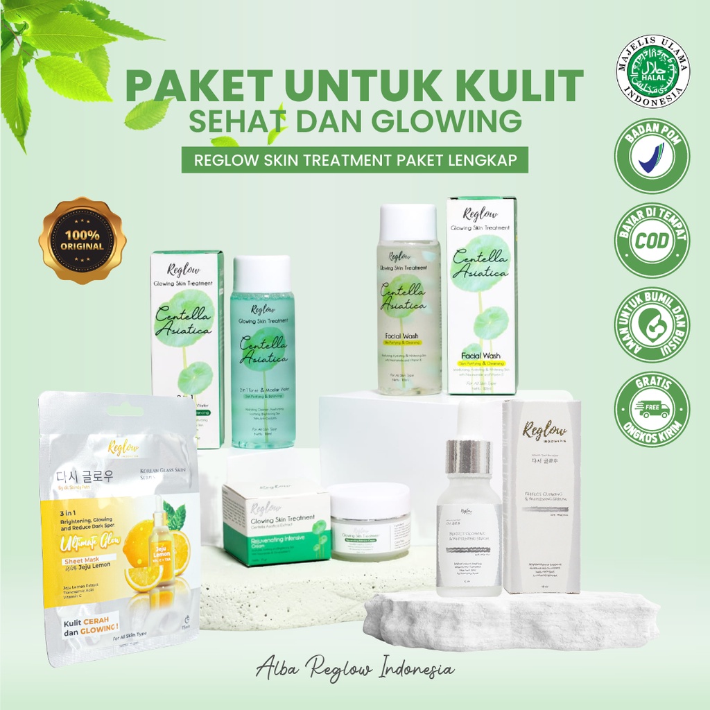 Jual Reglow Skincare Original Dr Shindy Skin Treatment Lengkap ...