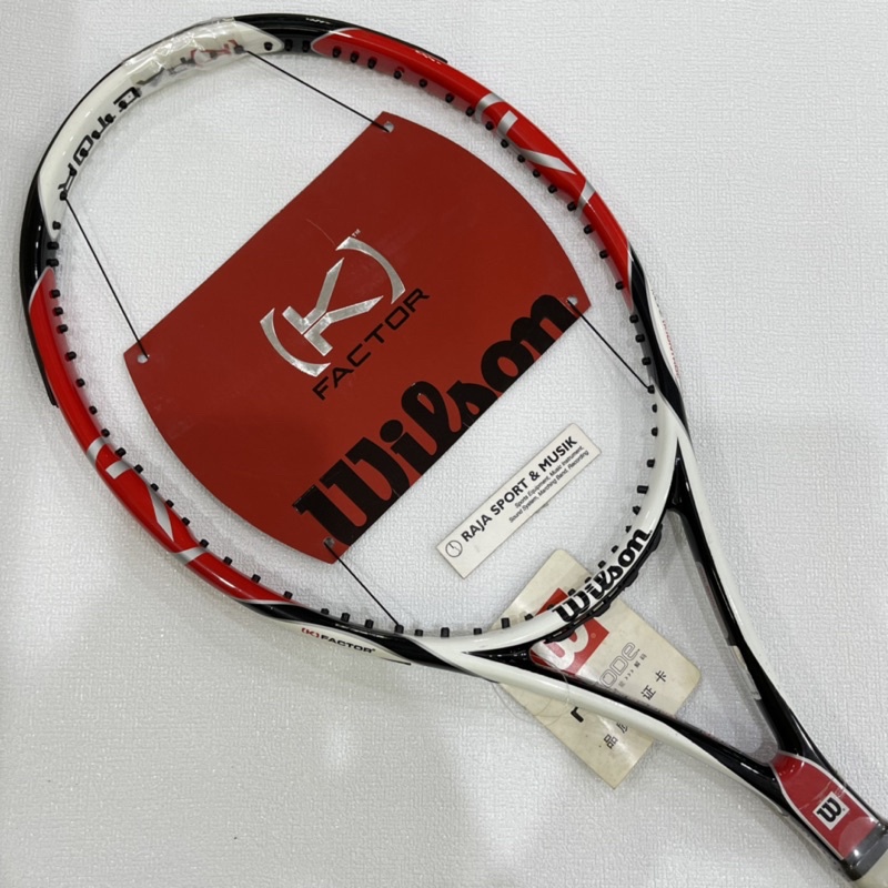 Jual RAKET TENIS WILSON K FACTOR SIX ONE - TEAM 95 F - 289g