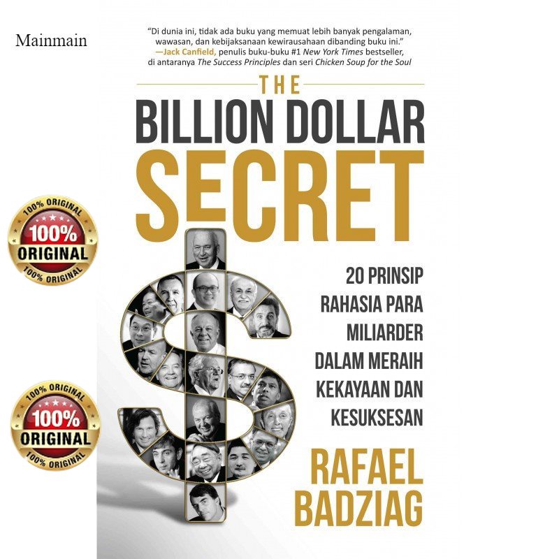 Jual Buku The Billion Dollar Secret : 20 Prinsip Rahasia Para Miliarder ...