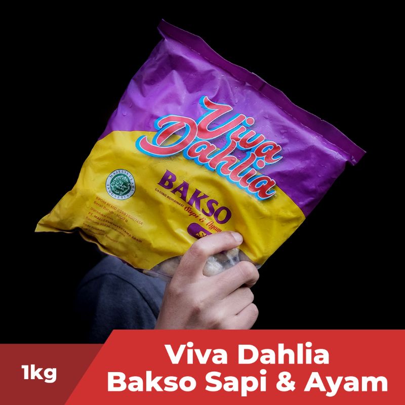 Jual Viva Dahlia Bakso Sapi And Ayam 1kg Shopee Indonesia