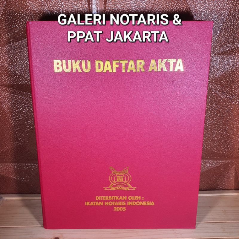 Jual Buku Daftar Akta Notaris Buku Reportorium Notaris | Shopee Indonesia