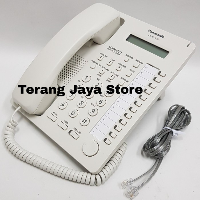 Jual TELEPON KABEL PANASONIC KX-AT7730 DIGITAL PANASONIC KX-AT7730 ...