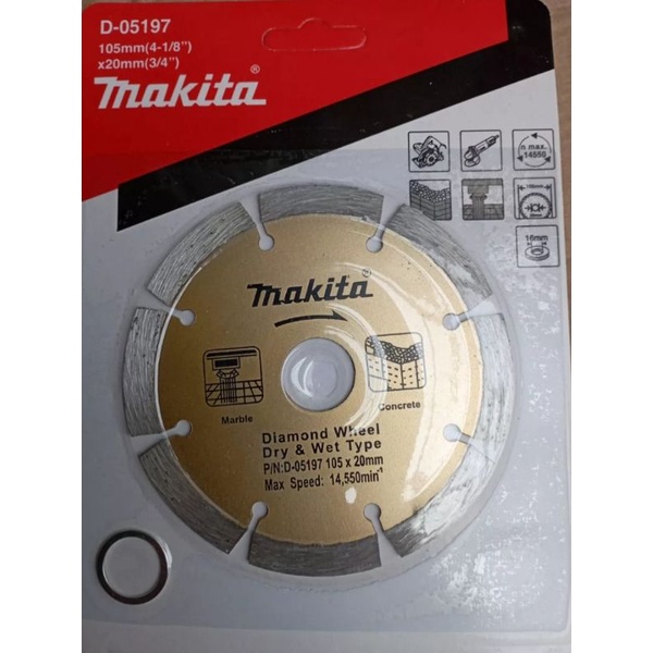 Jual Diamond Wheel Makita Mata Gerinda Kering Mata Potong Makita Inch Shopee Indonesia