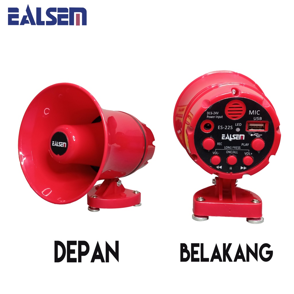 Jual Megaphone atau Toa Mini Pengeras Suara Ealsem ES 22S Untuk Jualan Keliling dan Promosi