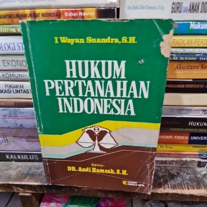 Jual Hukum pertanahan Indonesia by I Wayan Suandra | Shopee Indonesia