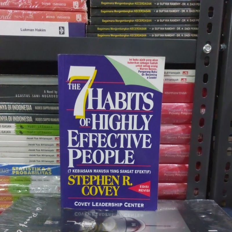 Jual BUKU ORIGINAL THE 7 HABITS OF HIGHLY EFFECTIVE PEOPLE 7 KEBIASAAN ...