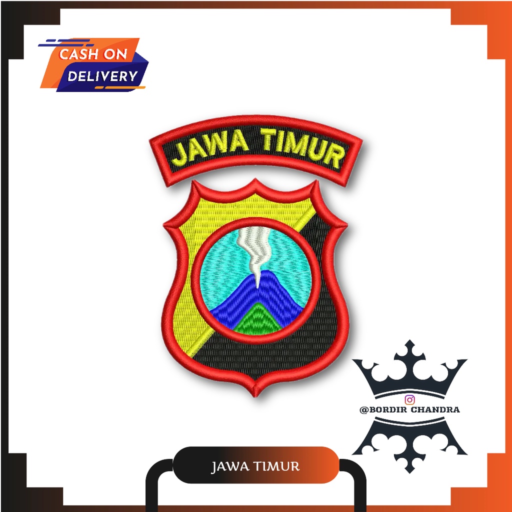 Jual LOGO JAWA TIMUR - POLDA - TIMBUL - RATA 3D | Shopee Indonesia