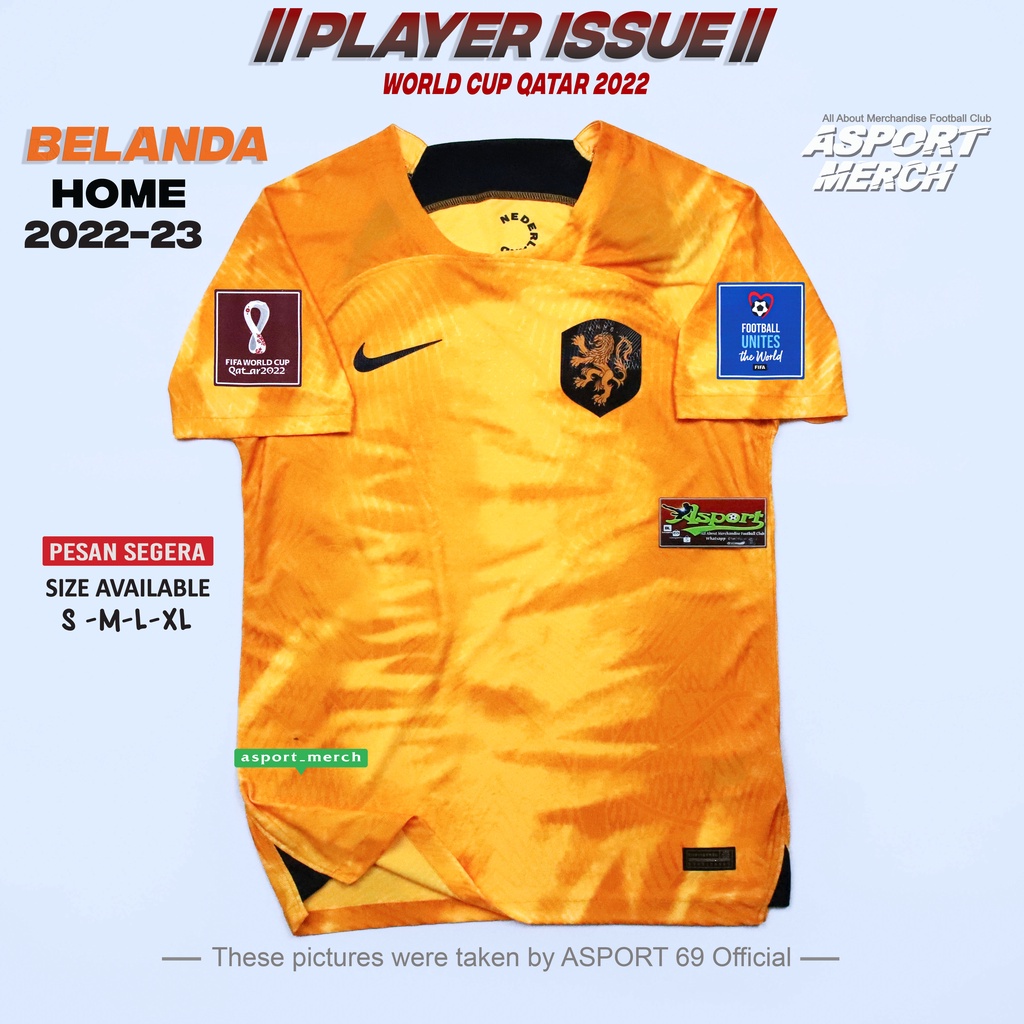 Jual Belanda Home Player Issue Jersey Bola Belanda Home Worldcup