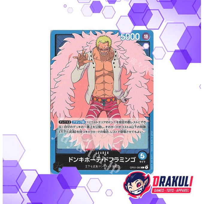 Jual One Piece Card Game Donquixote Doflamingo OP01060 L Shopee Indonesia
