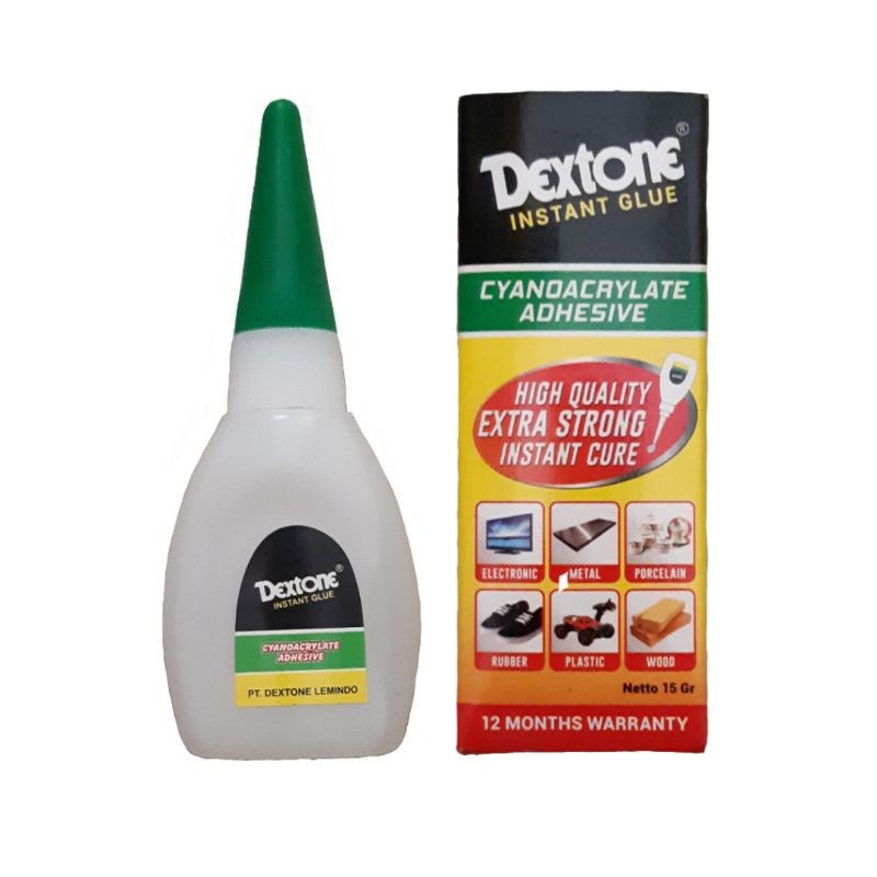 Jual Lem Dextone Instant Glue Power Glue 15Gr 100% Original Product ...