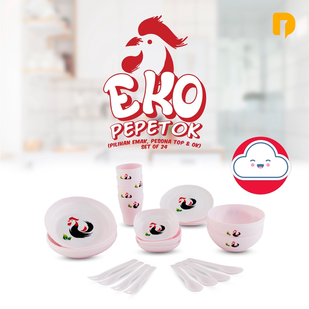 Jual Eko Pepetok Set Of 24 (Per Set) | Shopee Indonesia
