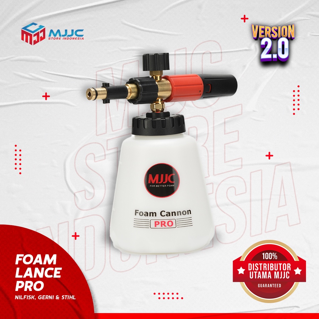 Jual MJJC Snow Wash Foam Cannon / Foam Lance Pro - Nilfisk, Stihl ...